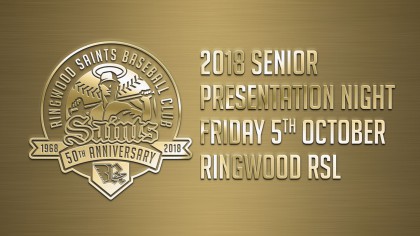 2018 Senior Presentation Night