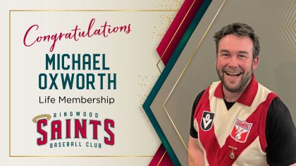 Michael Oxworth – Life Member #25